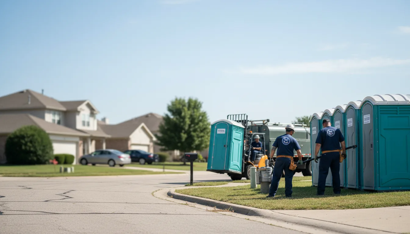 Porta Potty Rental in Prairie City, IL near me